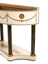 A Pair of Italian Neoclassical Style Specimen Marble Jardiniere Stands