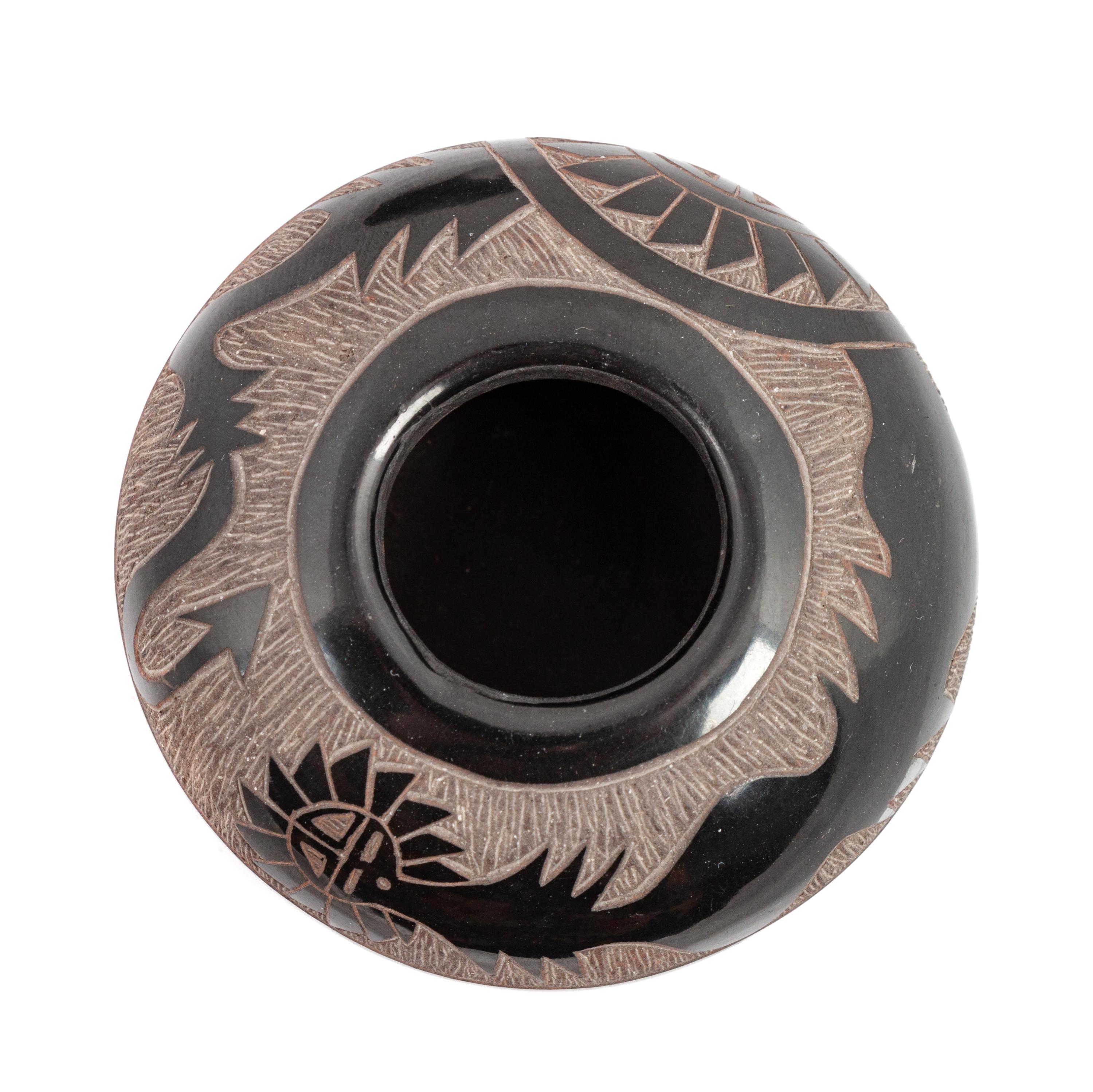 Miniature Sgraffito Jars