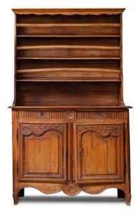 A French Provincial Fruitwood Cabinet Height 82 x width 51 x depth 22 inches. — EARLY 19TH CENTURY
