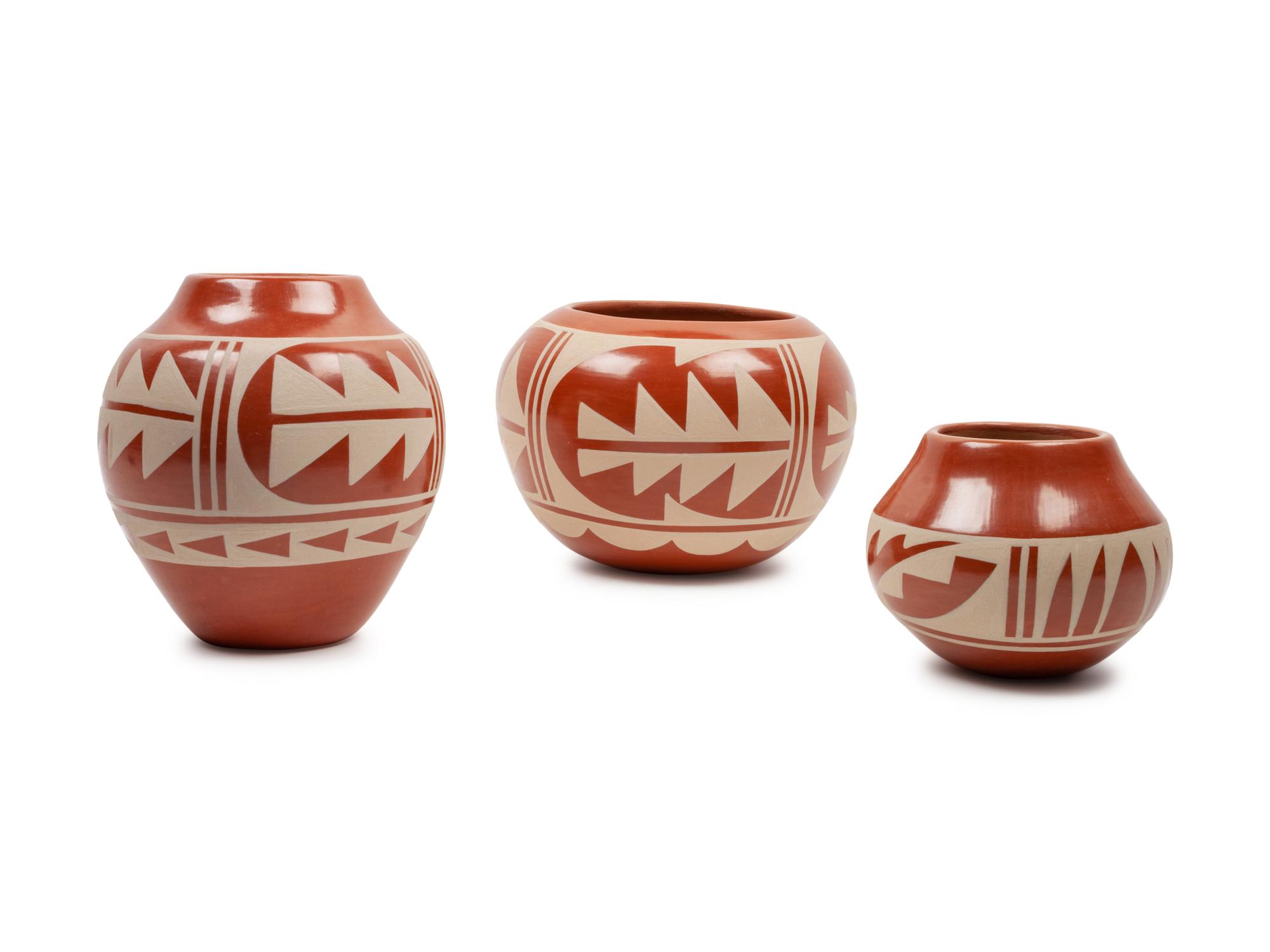 Redware Pottery Jars