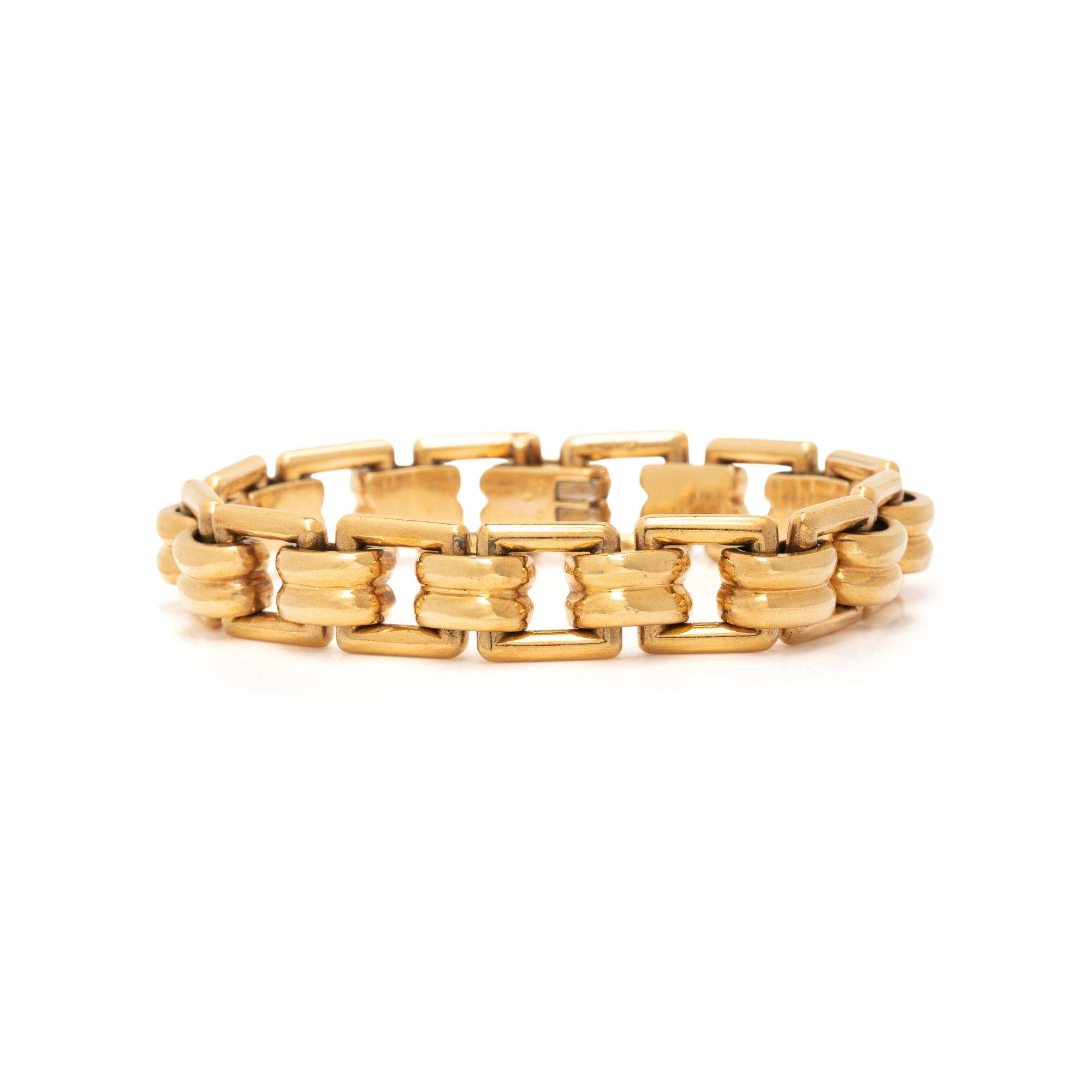 CARTIER, YELLOW GOLD BRACELET
