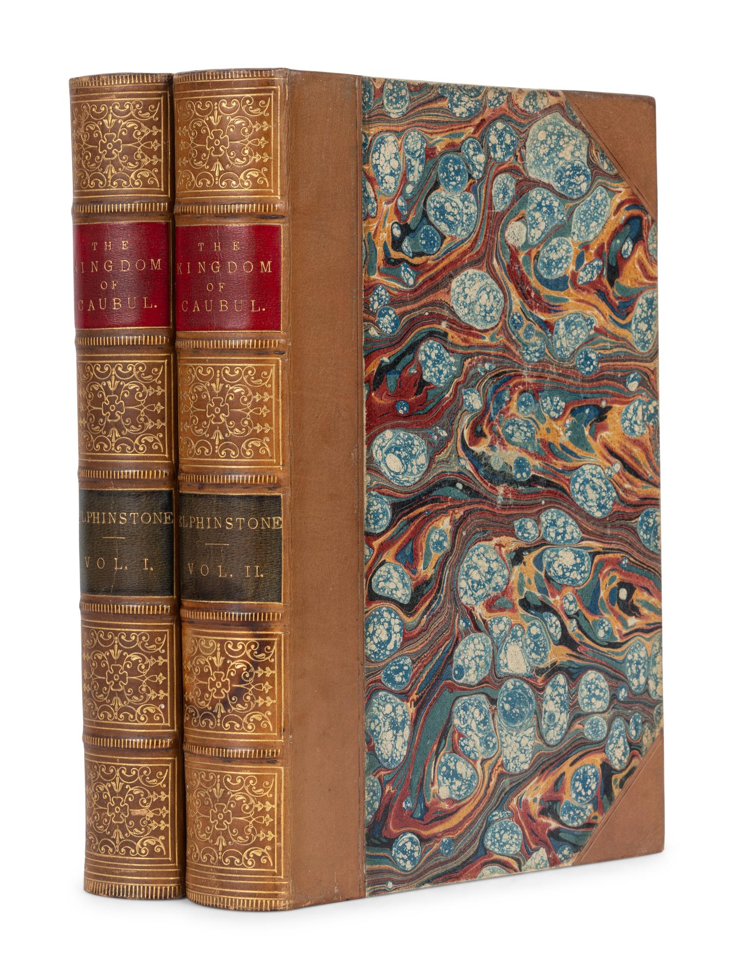 [EXPLORATION -- MIDDLE EAST]. ELPHINSTONE, Mountstuart (1779-1859). An Account of the Kingdom of Caubul, and its Dependencies, in Persia, Tartary, and India. London: Richard Bentley, 1839.