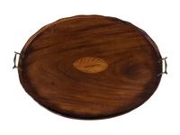 An English Mahogany Low Tray Table