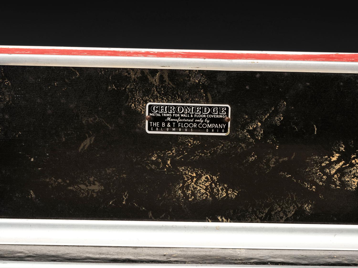 A 'Chromedge' Metal Trim Sales Sample