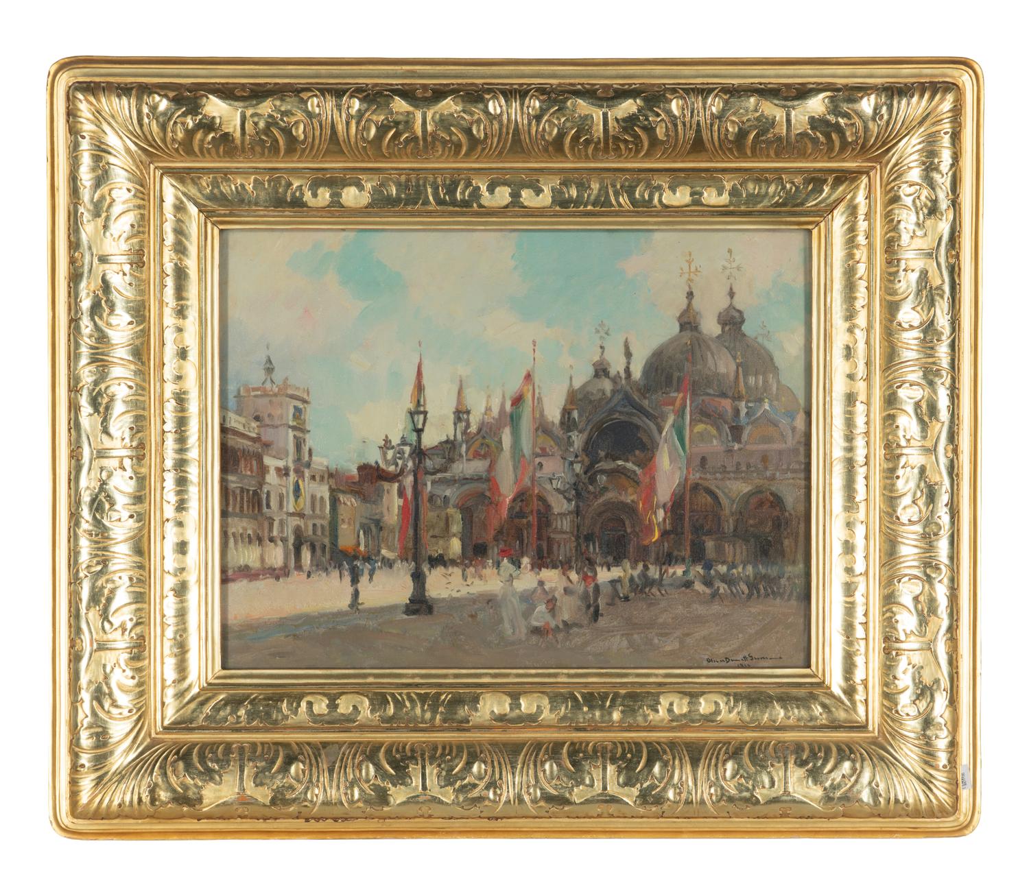 A View of Piazza San Marco, Venice , 1913