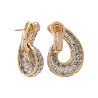 DIAMOND EARCLIPS