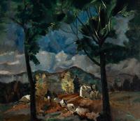 Mountfort Coolidge (American, 1888-1954) — Autumn, 1949