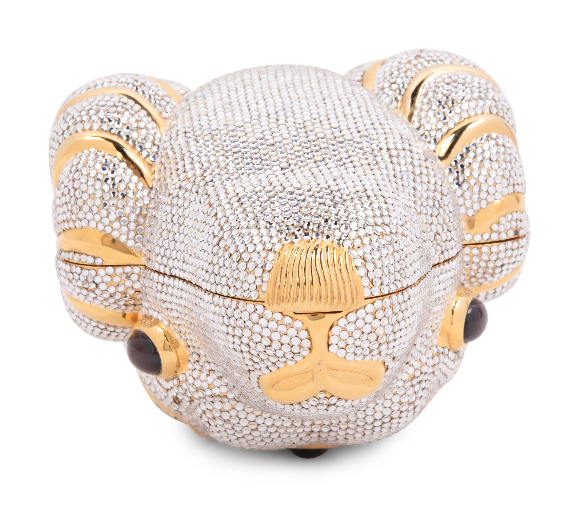 Judith Leiber Ram Head Minaudière