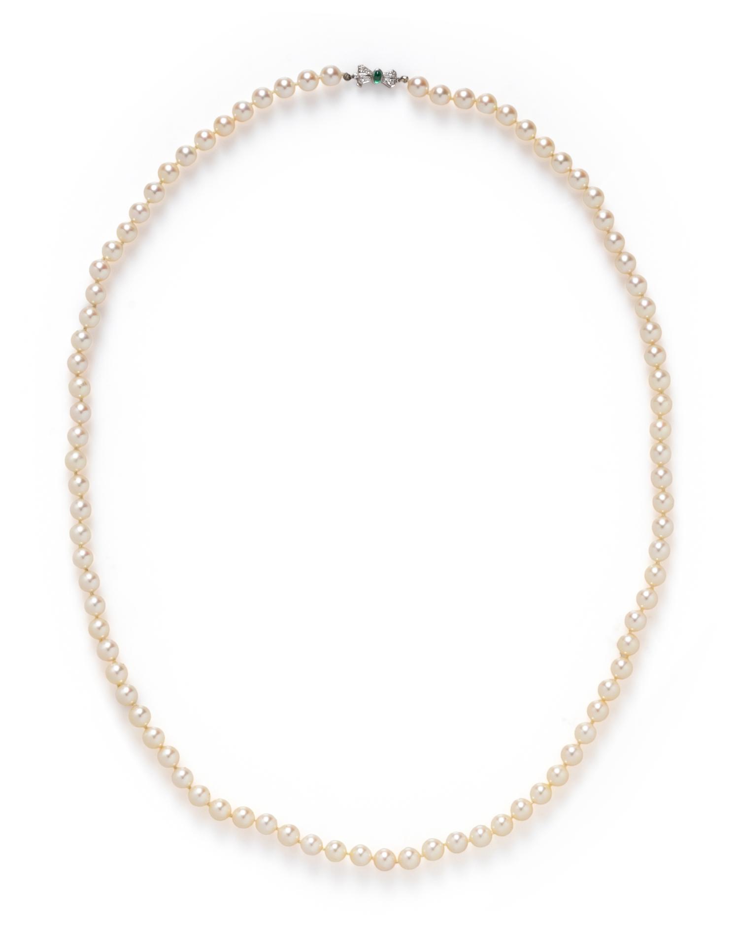CULTURED PEARL NECKLACE