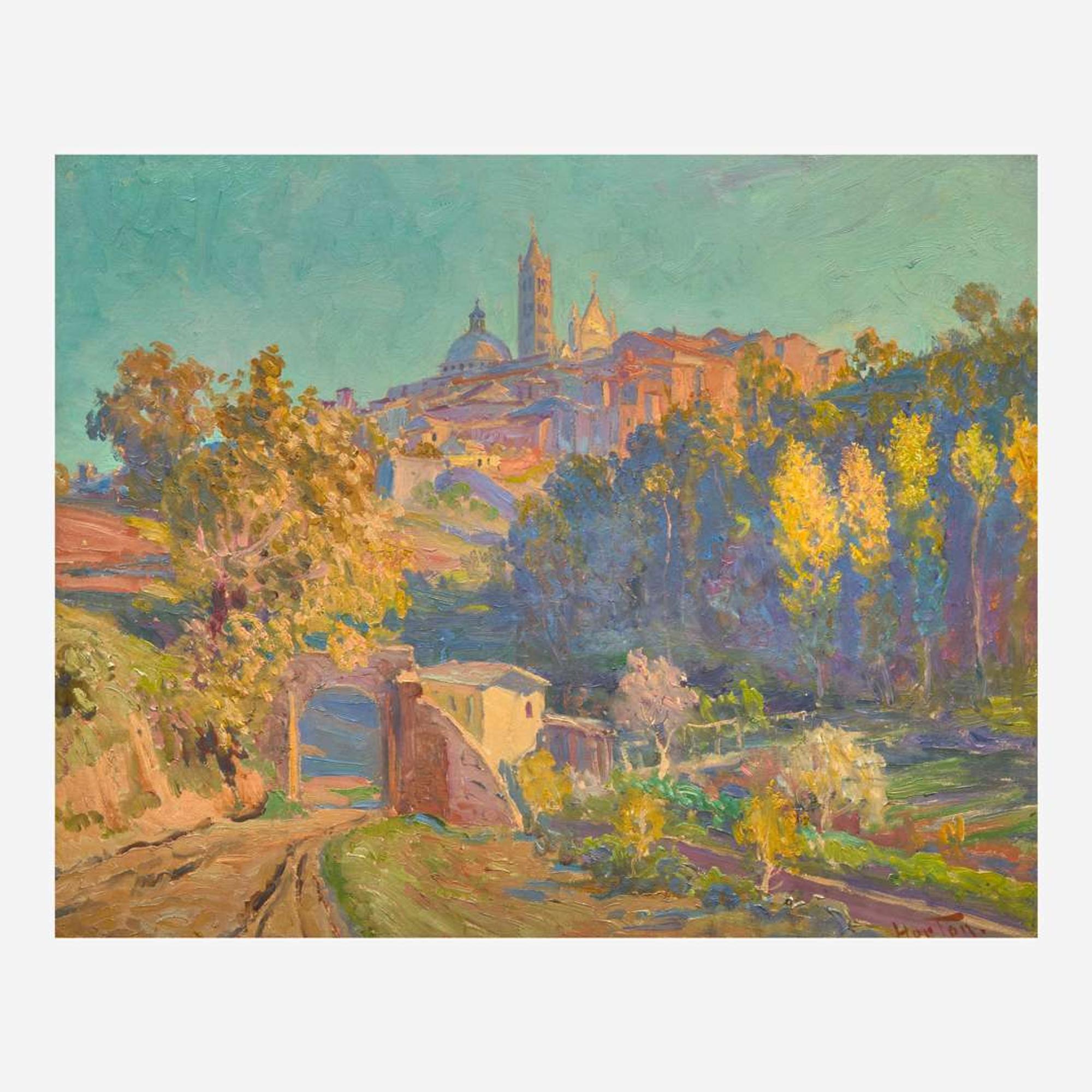 William Samuel Horton (American, 1865–1936) Italian Landscape