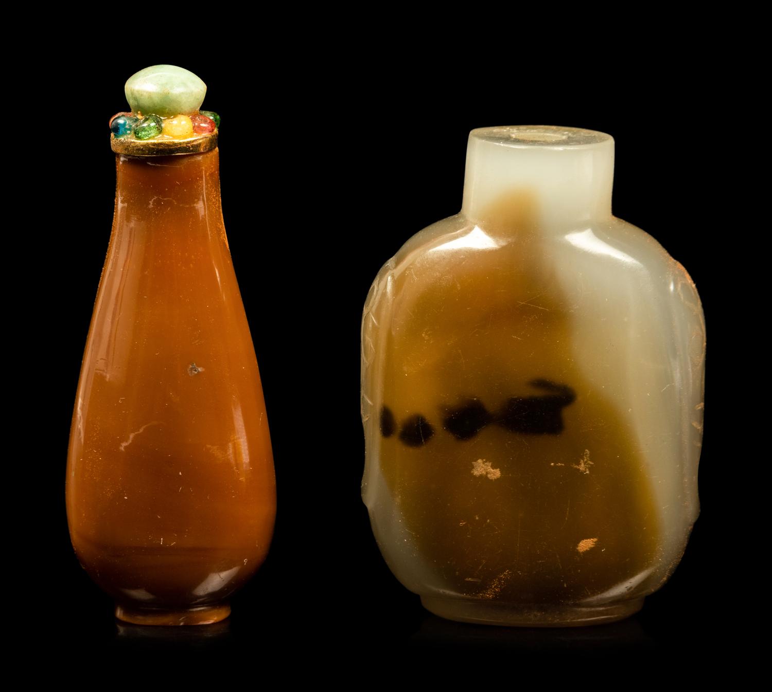 Five Chinese Snuff Bottles