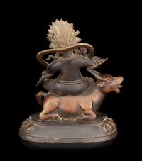 A Sino-Tibetan Copper Alloy Figure of a Bodhisattva