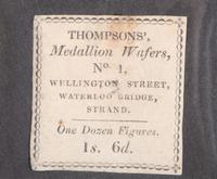 Twelve Thompsons' Colored Medallion Wafers