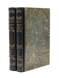 (FRAGONARD, J.H.) GRAPPE, GEORGES. H. Fragonard. Paris, (1913). 2 vols. Limited edition. Finely bound by Meunier.