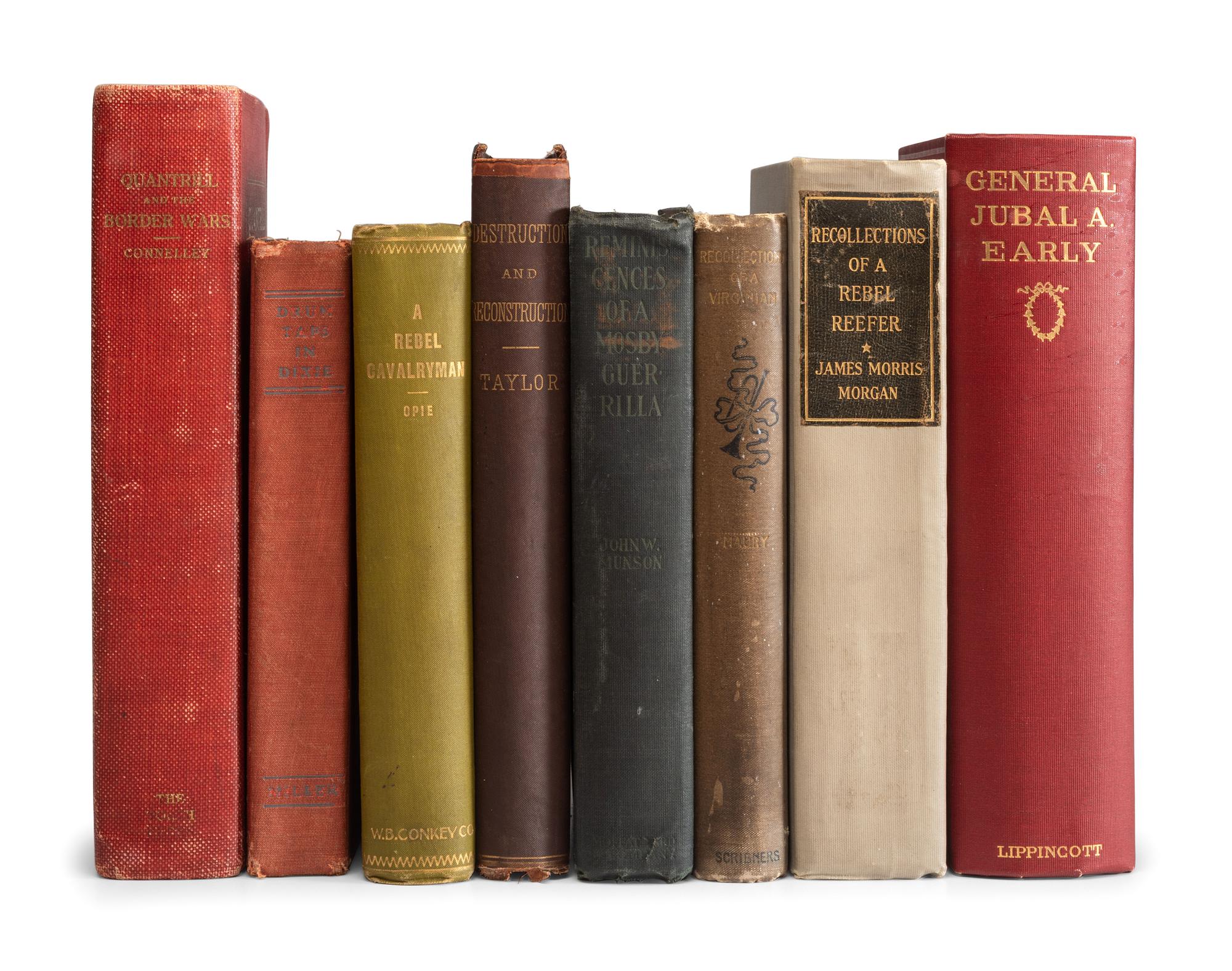 [CIVIL WAR - CONFEDERACY]. A group of Confederate soldiers' memoirs, comprising: