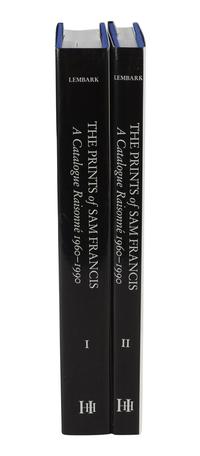 [FRANCIS, Sam (1923-1994)]. LEMBARK, Connie W. The Prints of Sam Francis: A Catalogue Raisonné. New York: Hudson Hills Press, 1992.