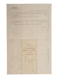 [CIVIL WAR -- AFRICAN AMERICANA]. Pay voucher of Col. John M. Harlan, 10th Kentucky Infantry.