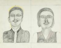 Untitled (His and Hers Portrait)