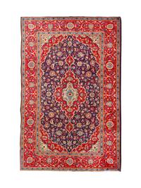 A Kashan Wool Rug