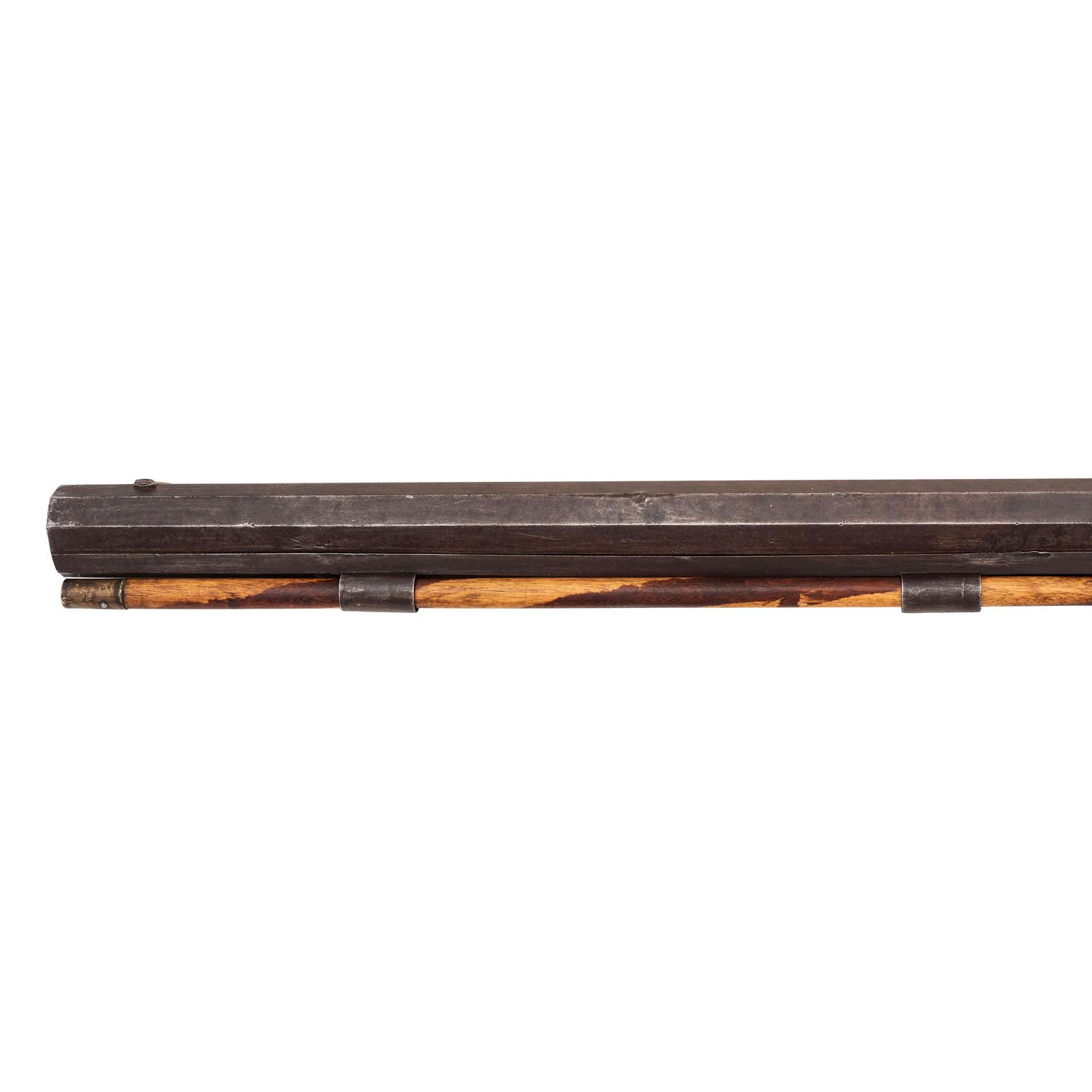Percussion Plains Rifle by Samuel Hawken