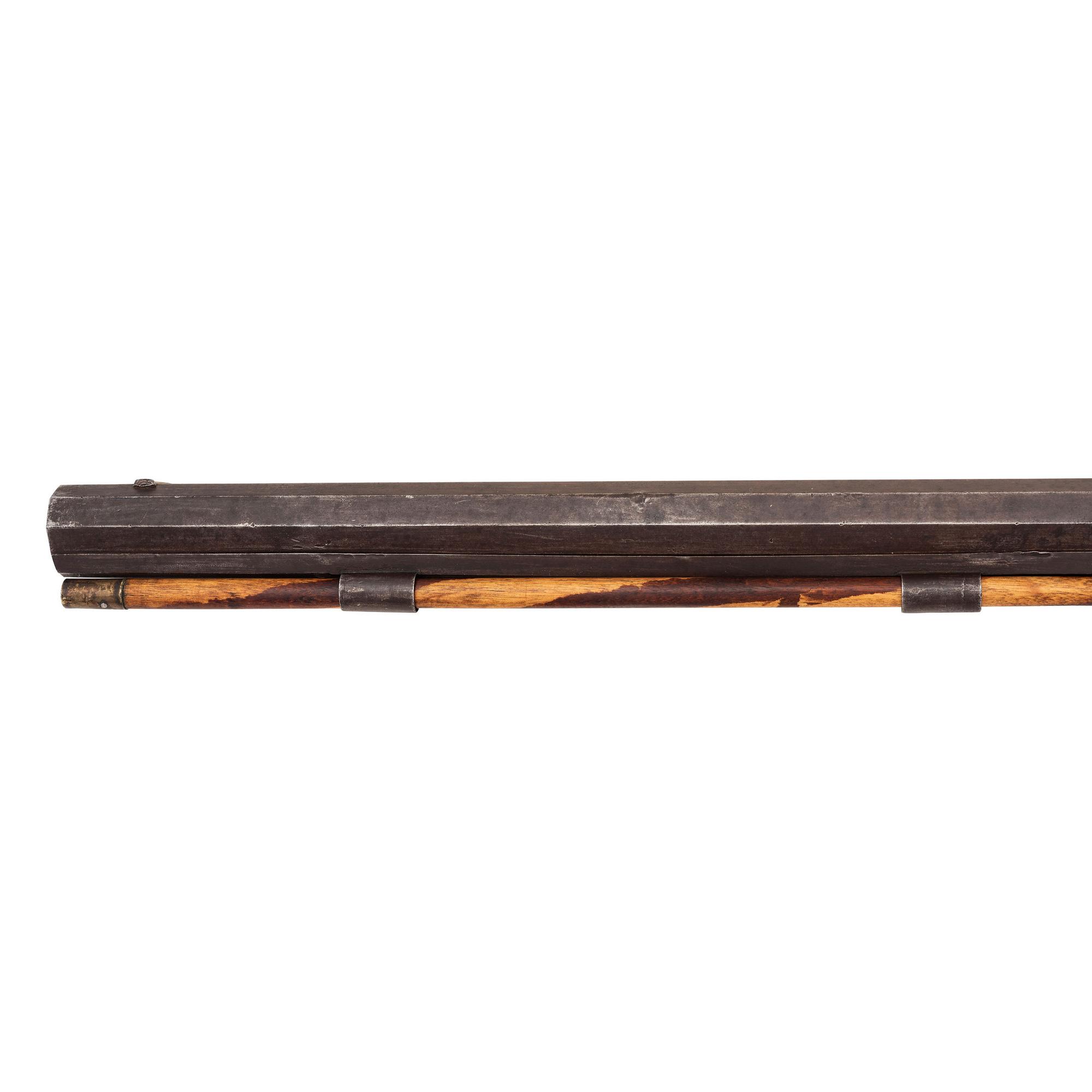 Percussion Plains Rifle by Samuel Hawken