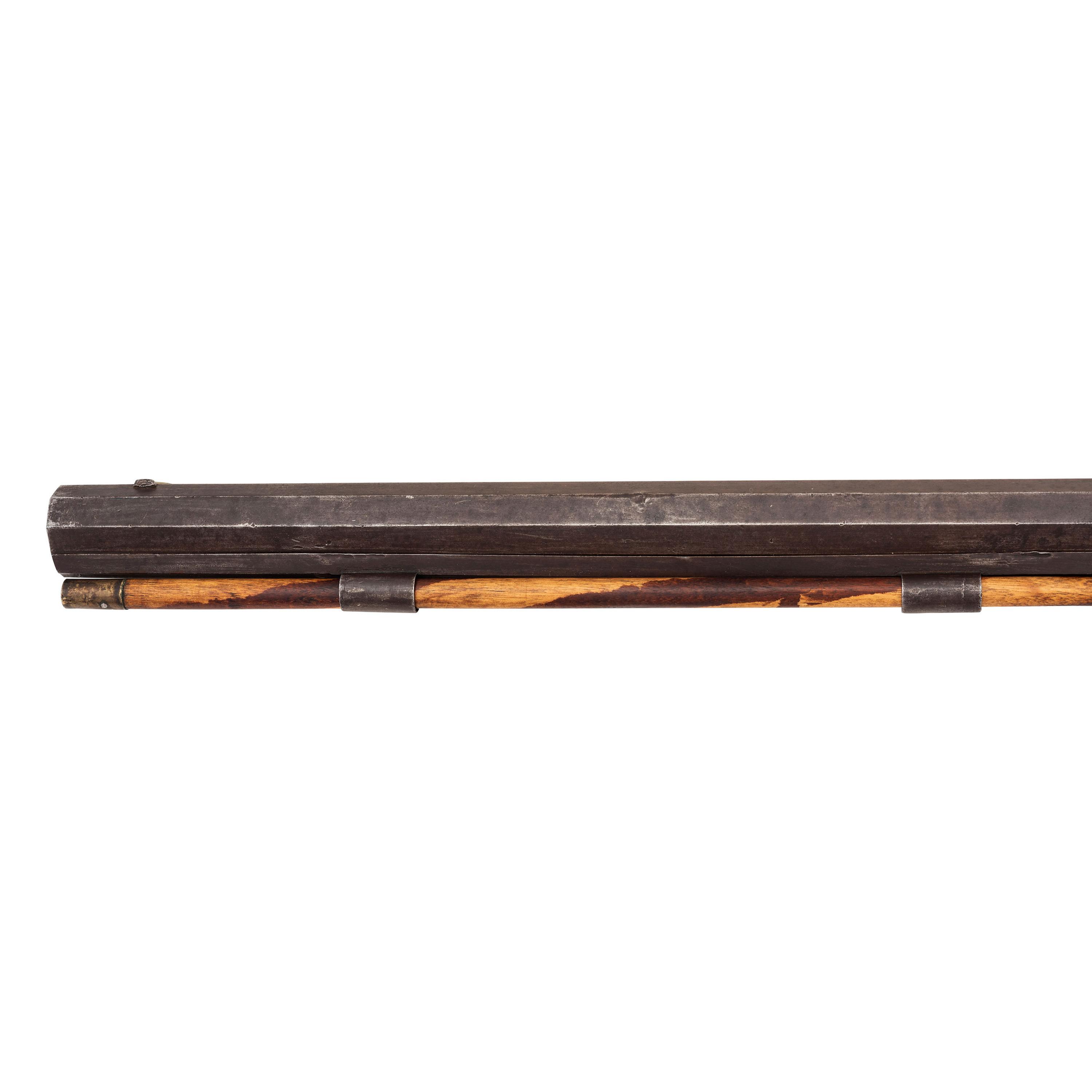 Percussion Plains Rifle by Samuel Hawken