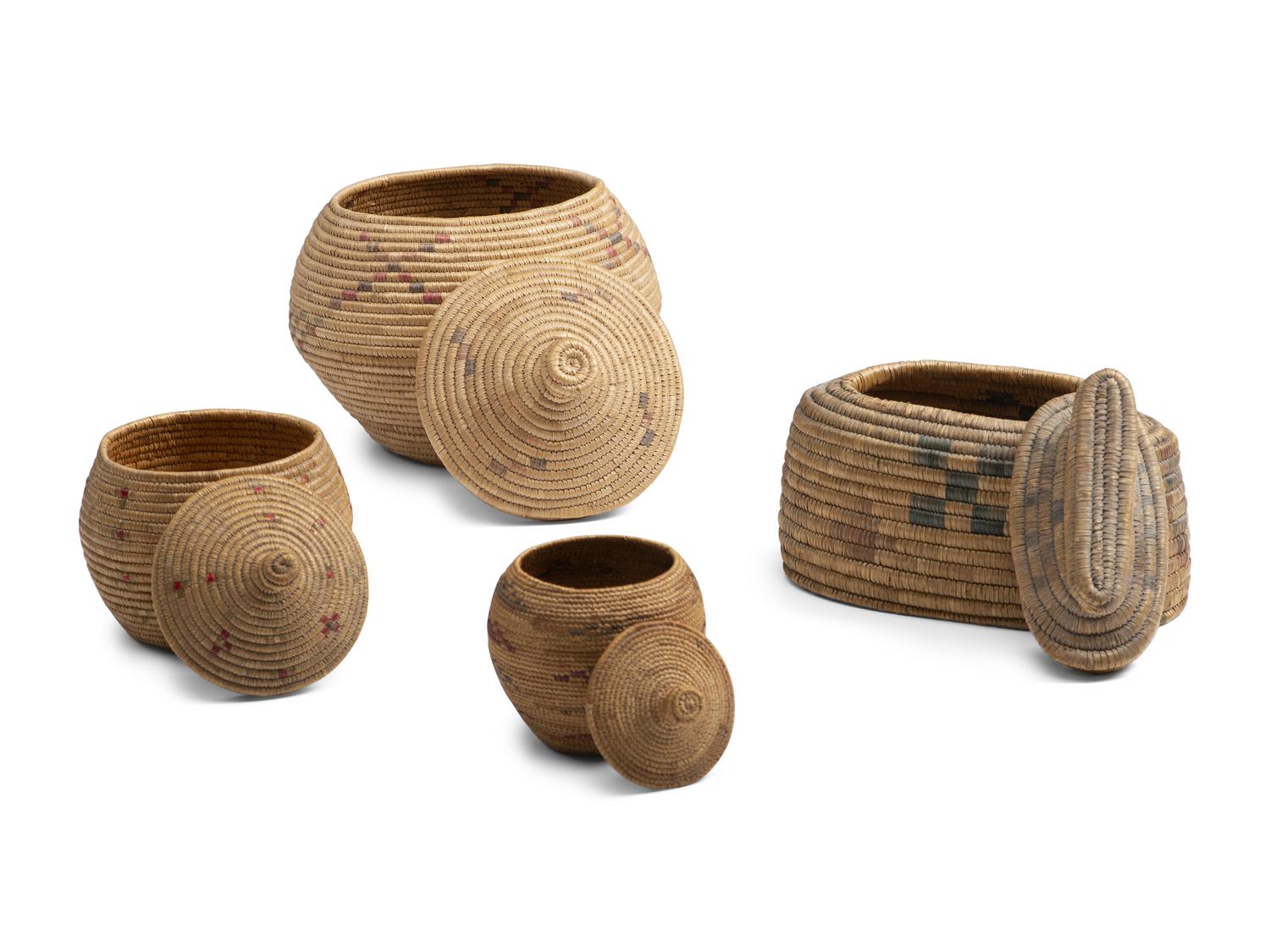 Alaskan Lidded Baskets