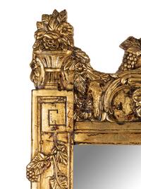 A Pair of Giltwood and Composition Mirrors