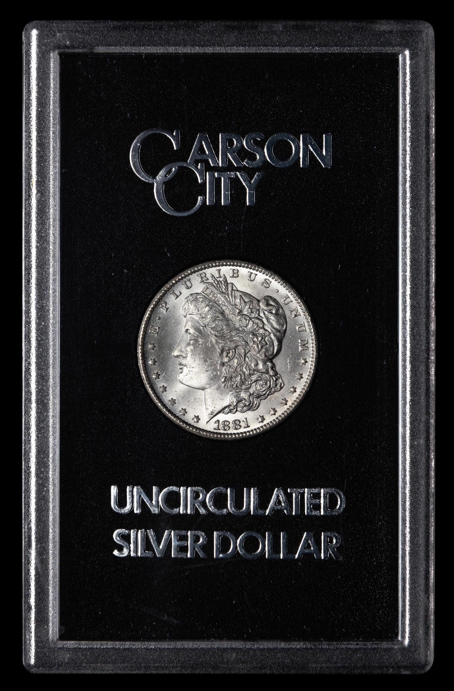 An 1881-CC GSA: Morgan $1 Coin