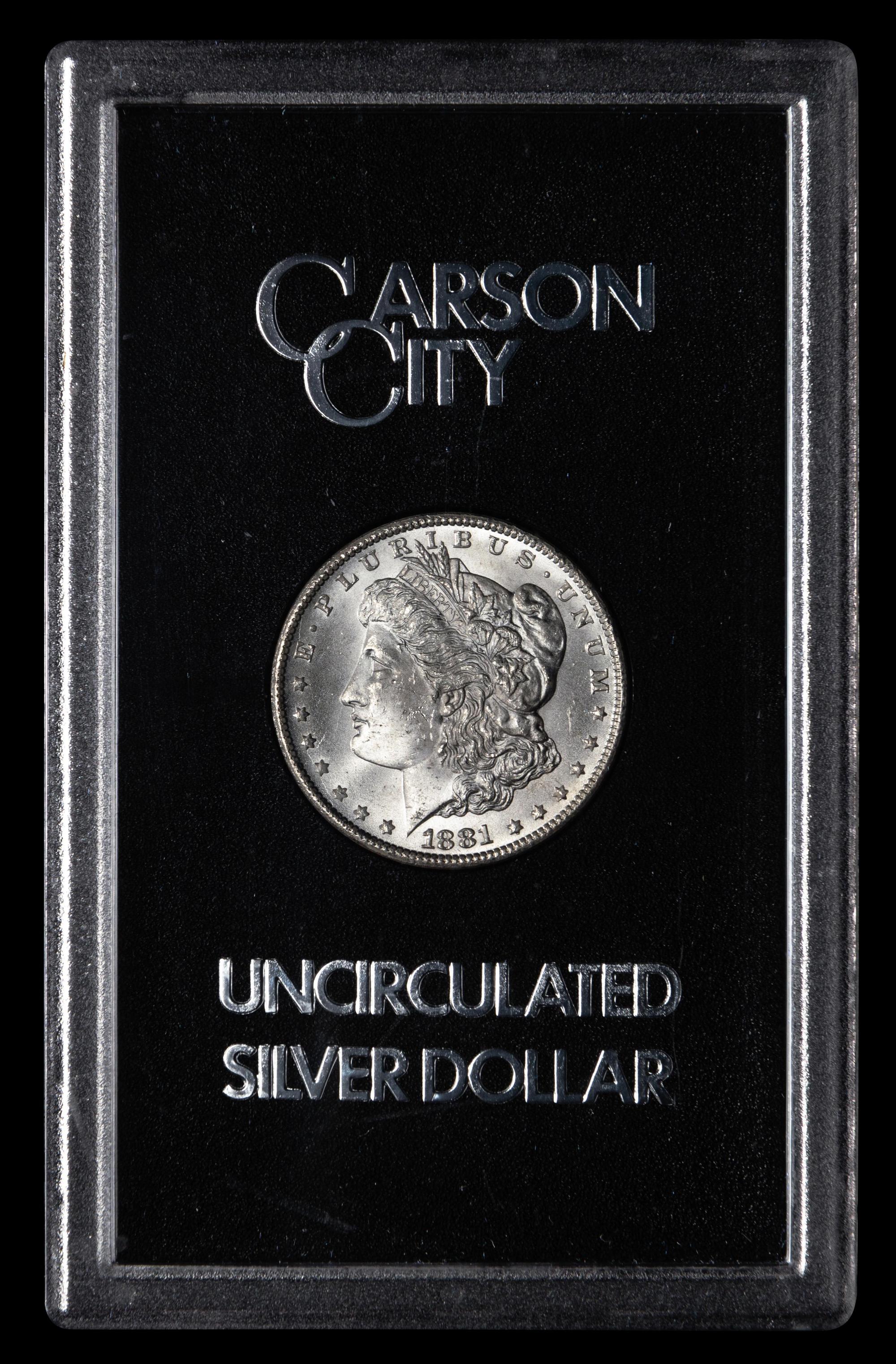 An 1881-CC GSA: Morgan $1 Coin