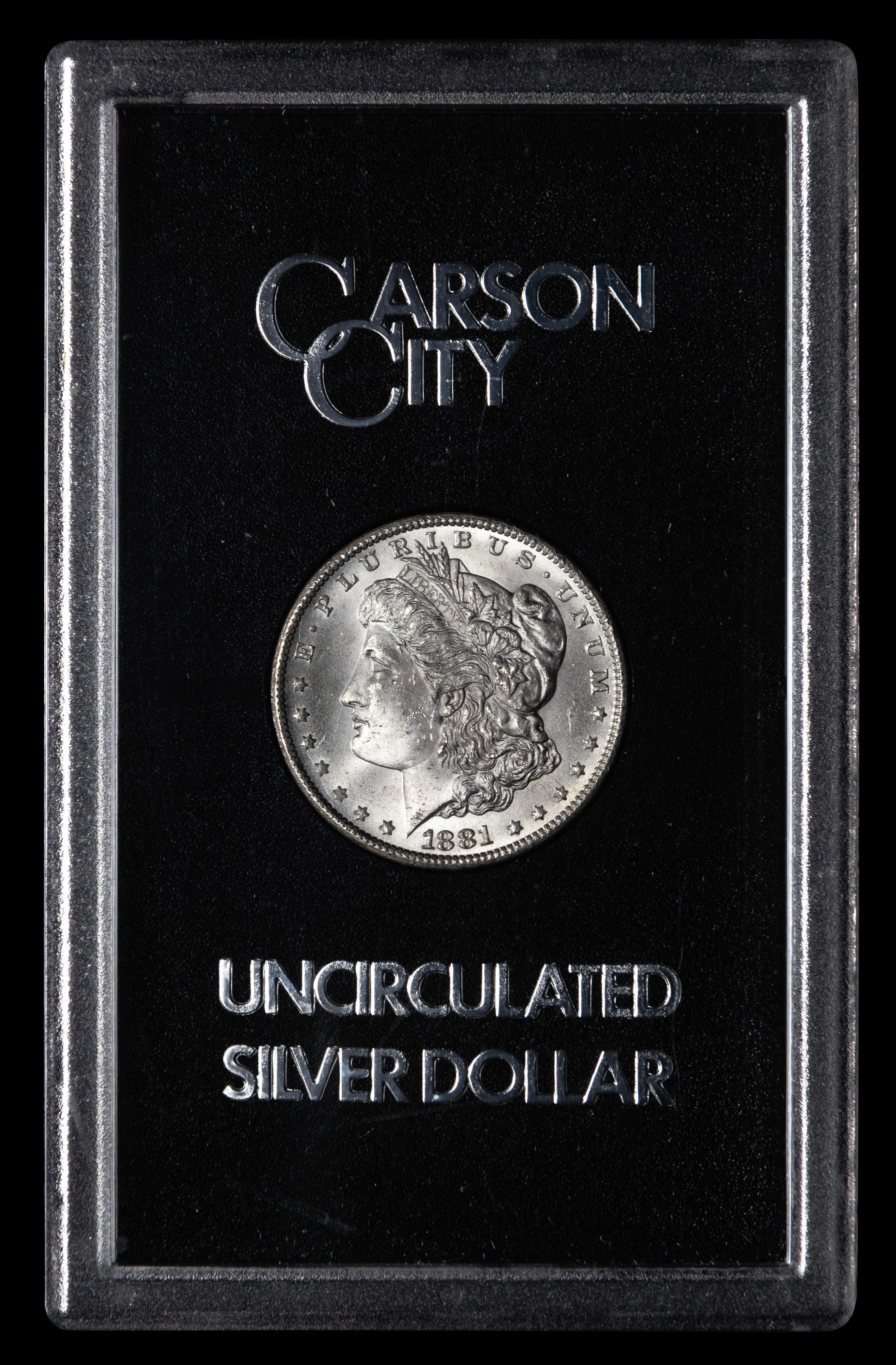 An 1881-CC GSA: Morgan $1 Coin