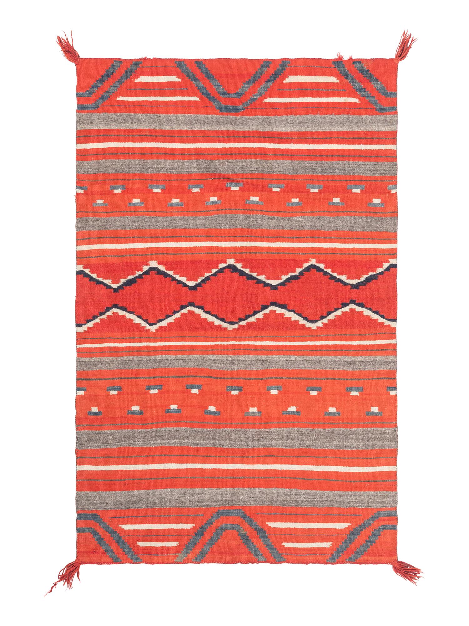 Navajo Late Classic Child's Blanket / Rug