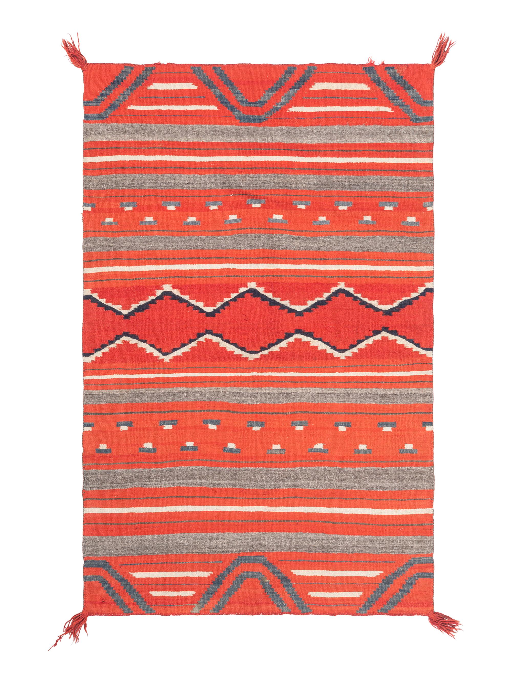 Navajo Late Classic Child's Blanket / Rug