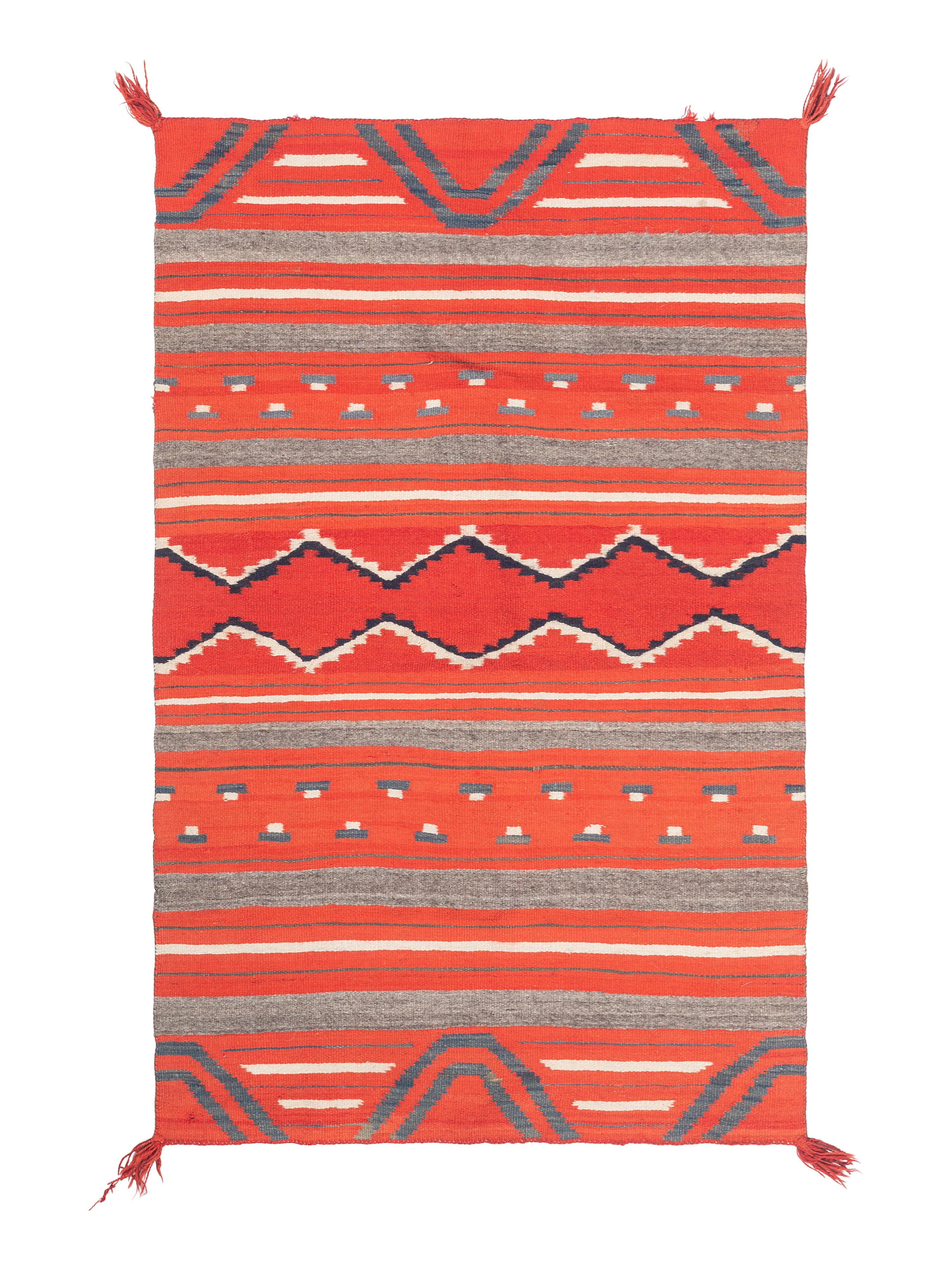 Navajo Late Classic Child's Blanket / Rug