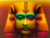 Ed Paschke, (American, 1939-2004), Pharaoh Grande, 2000