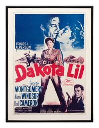 Vintage Movie Poster, Dakota Lil
