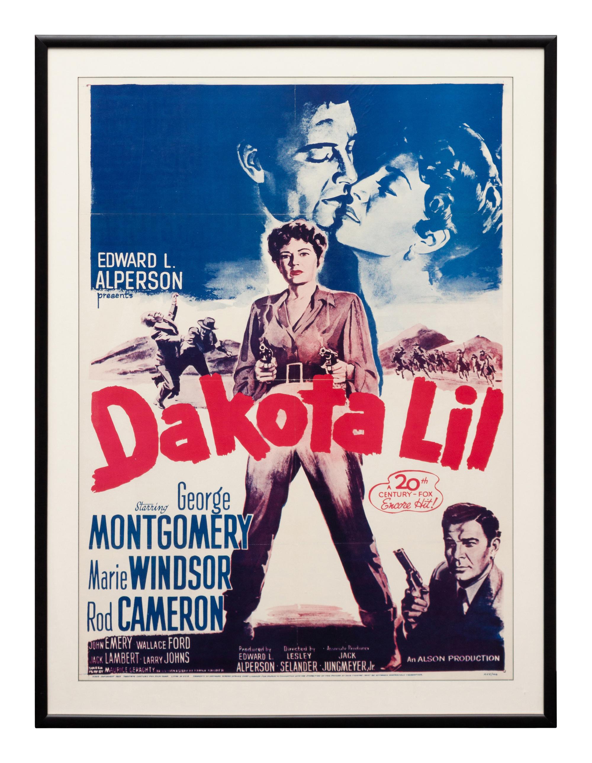 Vintage Movie Poster, Dakota Lil