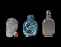 Three Chinese Snuff Bottles
