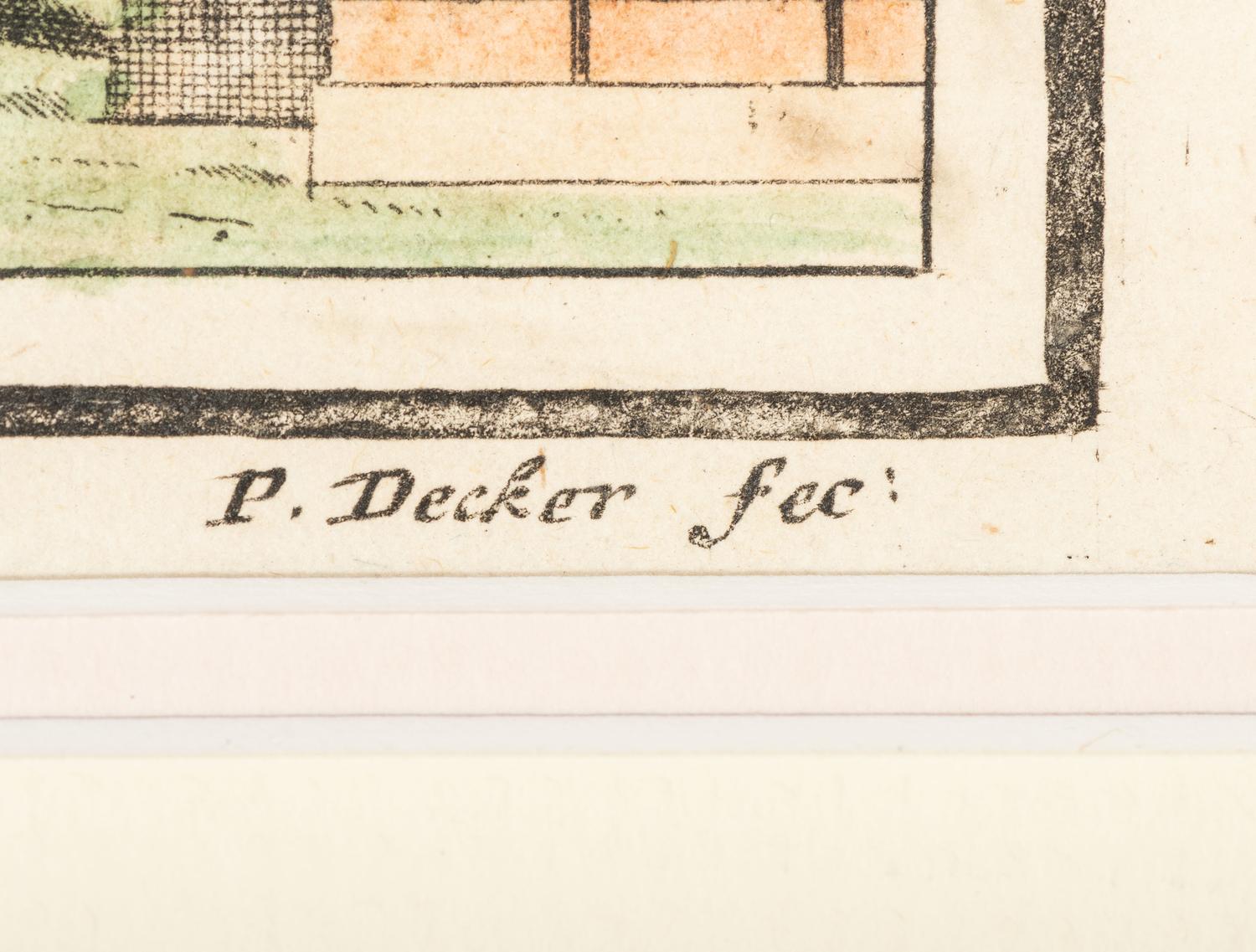 Six Hand-Colored Citrus Fruit Engravings