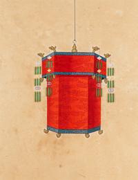 Four Export Drawings of Lanterns