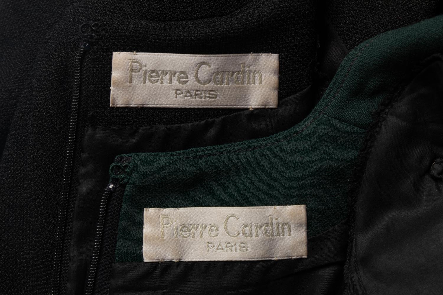 Two Pierre Cardin Haute Couture Dresses