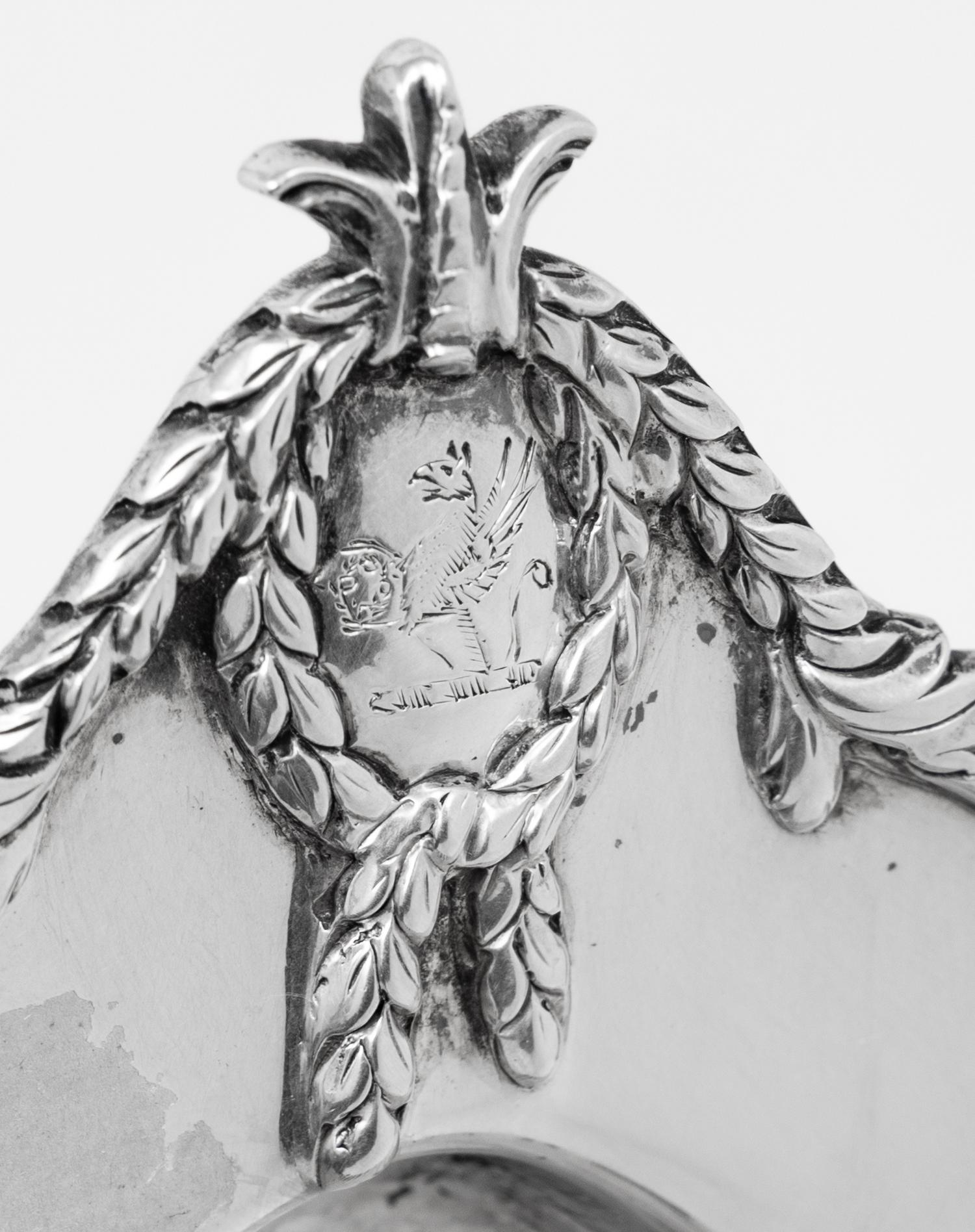 A Set of Three George III Silver Scallop-Form Dishes