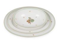 A Bing and Grondahl Hazelnut Porcelain Dinner Service