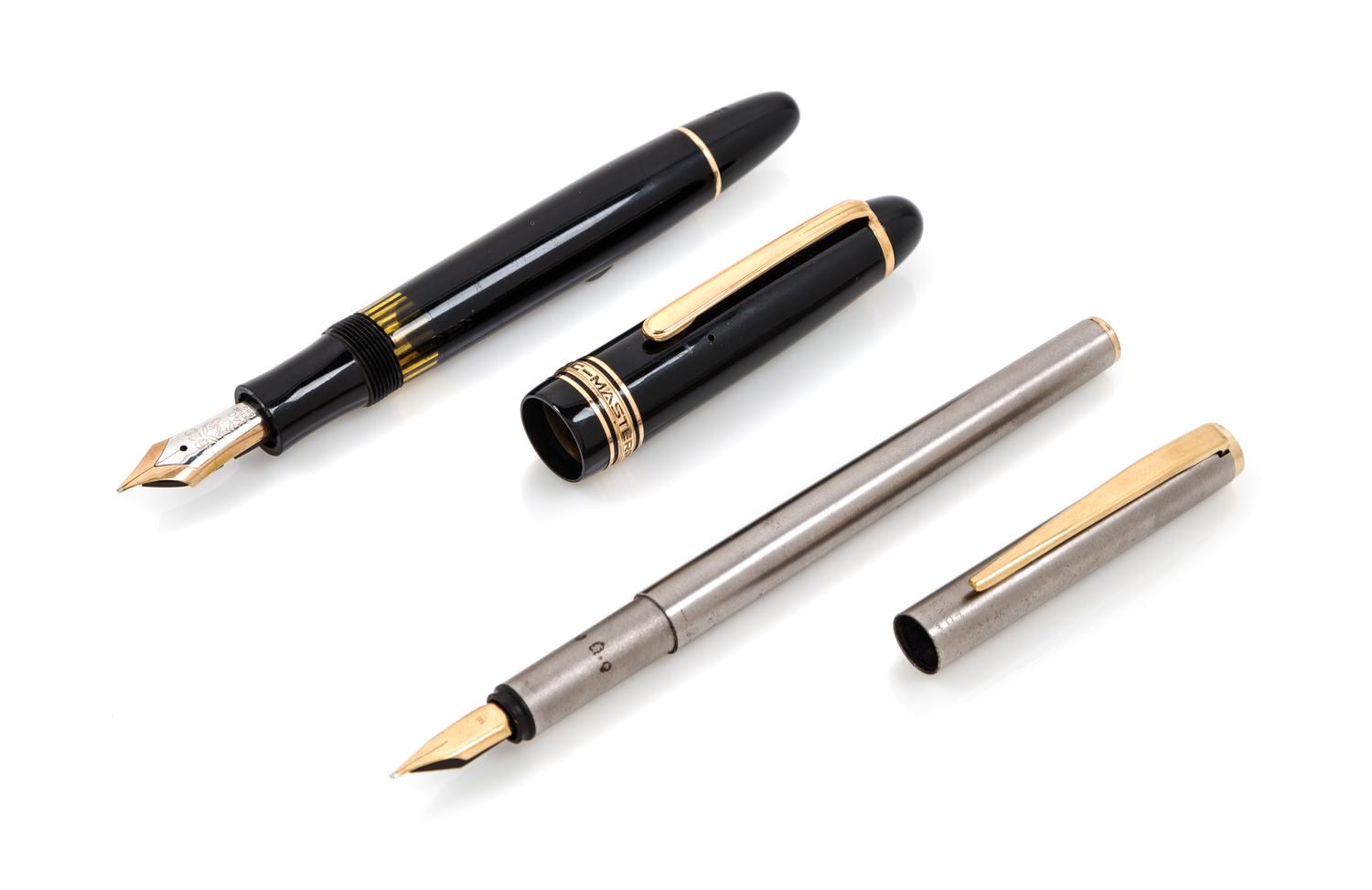 Two Montblanc Fountain Pens