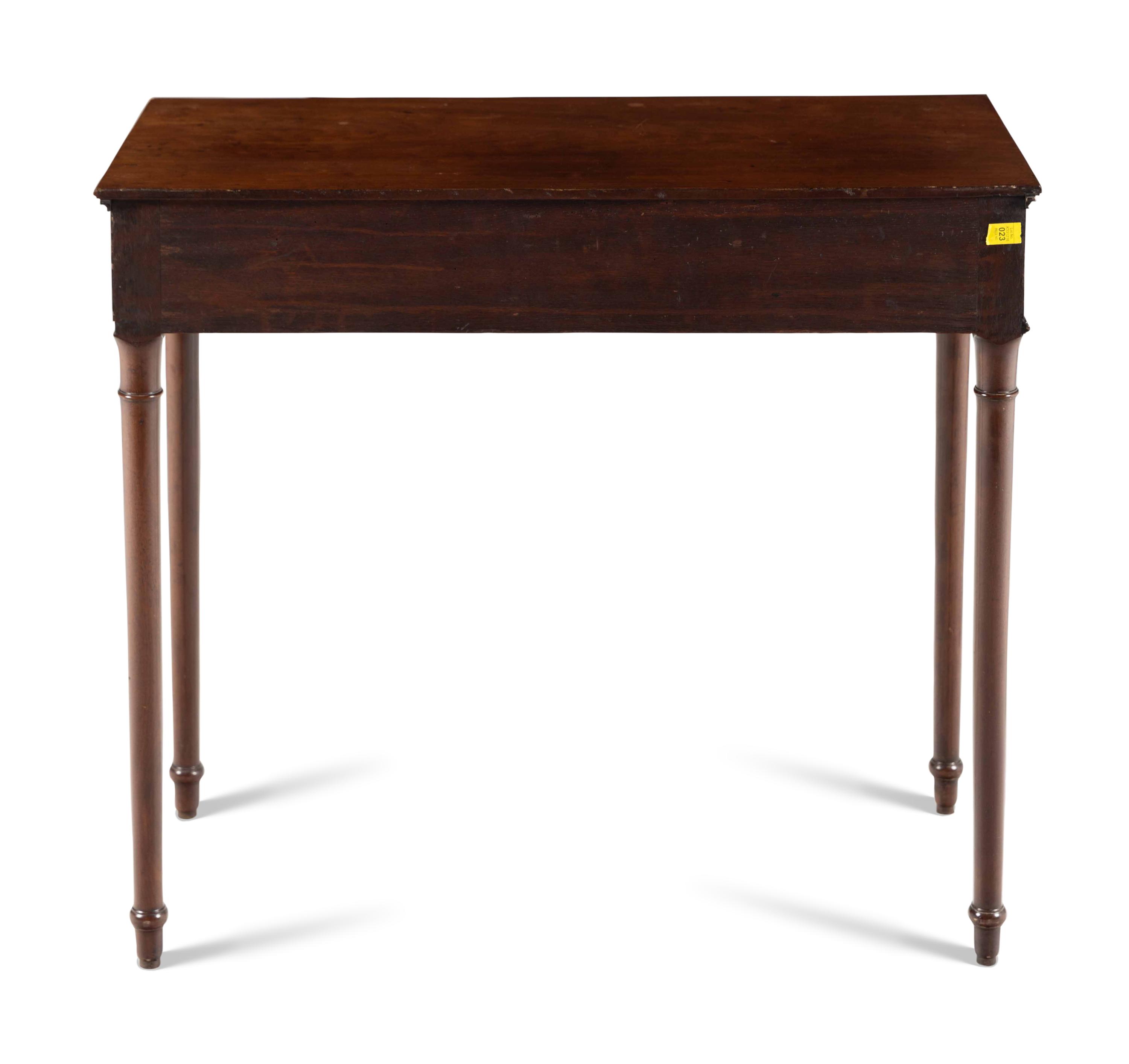 A George III Mahogany Side Table