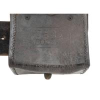 Civil War Era Boston Navy Yard Marked Enlisted Navy Belt & Accoutrement Rig