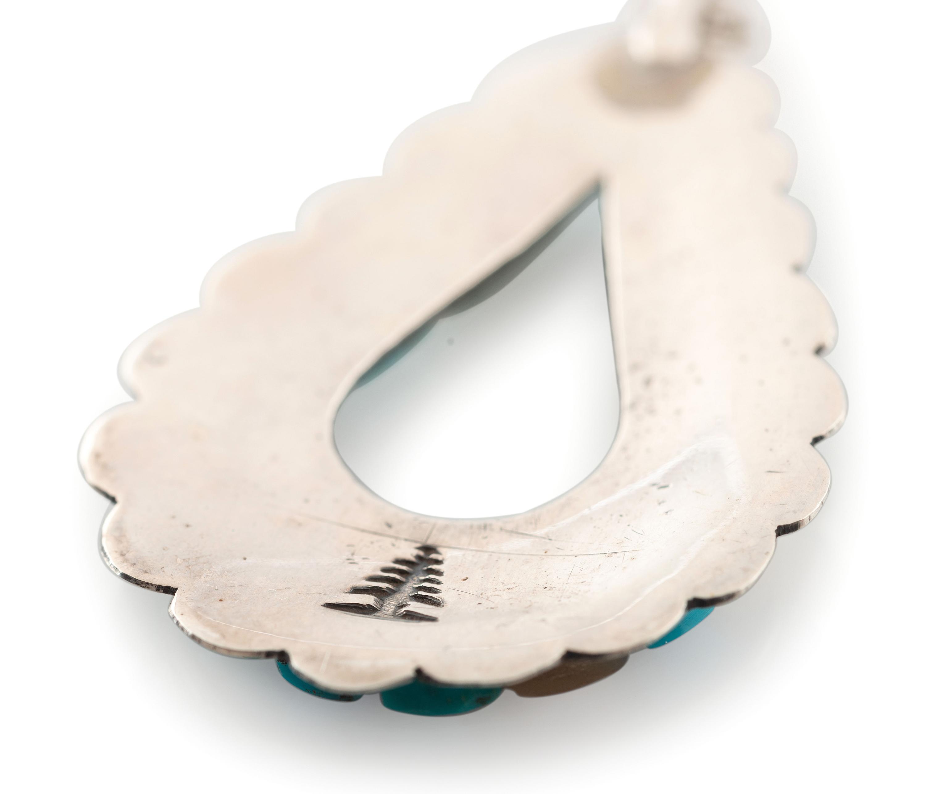Navajo Silver and Cobblestone Inlay Jewelry