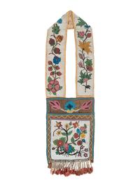 Anishinaabe Beaded Bandolier Bag