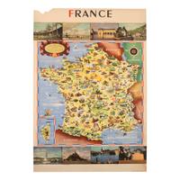 [TRAVEL POSTERS]. A group of 3 posters promoting French tourism and winter sports, comprising: