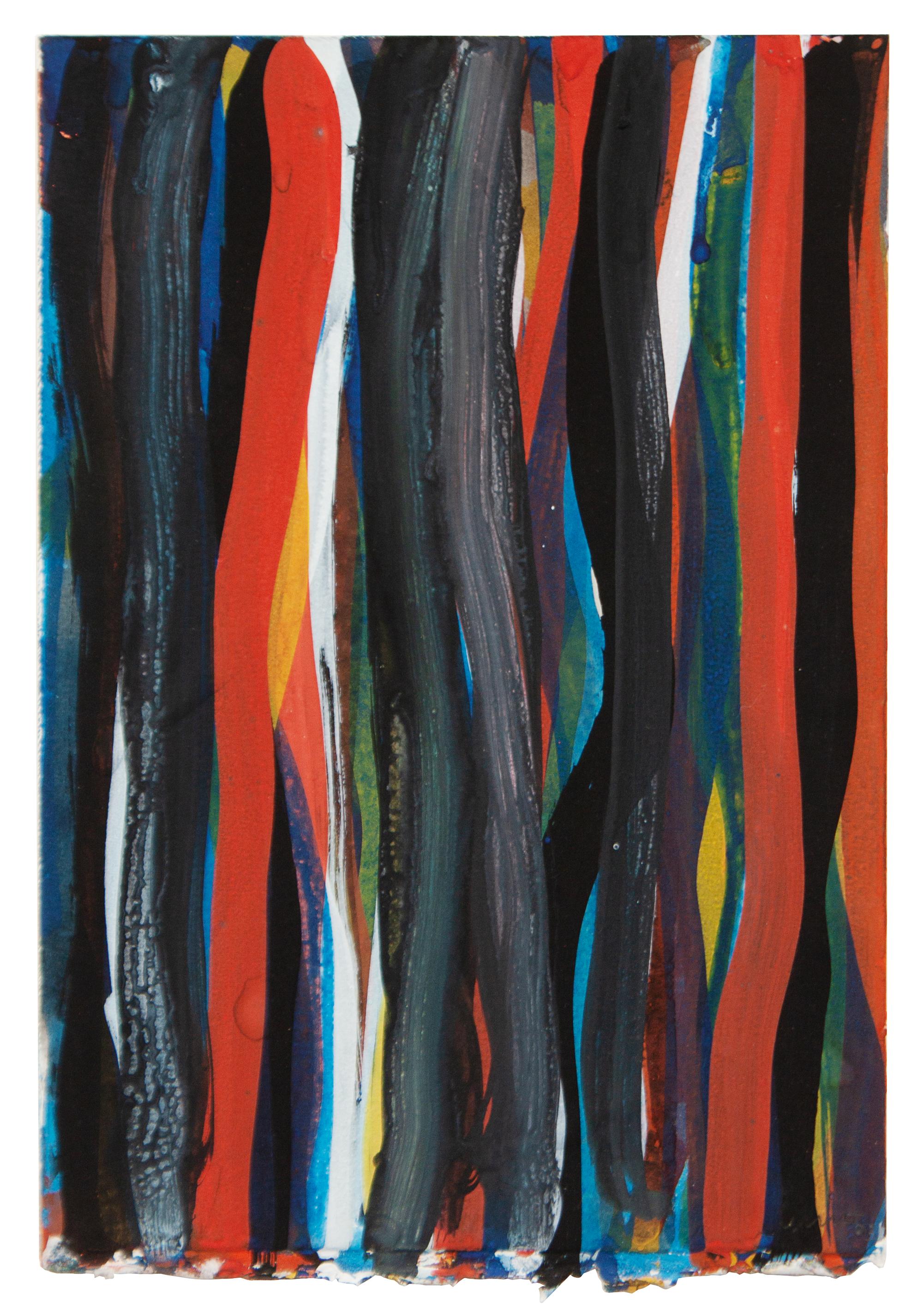 Vertical Brushstrokes